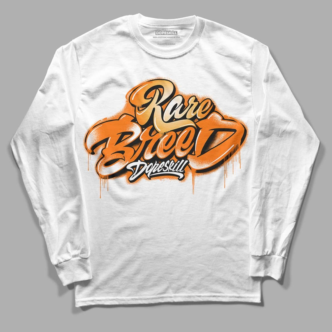 Dunk Low Magma Orange DopeSkill Long Sleeve T-Shirt Rare Breed Type Graphic