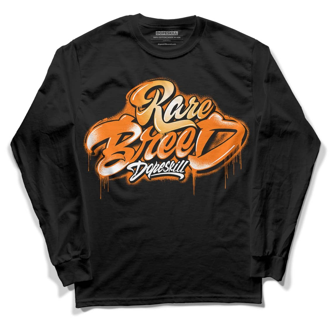 Dunk Low Magma Orange DopeSkill Long Sleeve T-Shirt Rare Breed Type Graphic