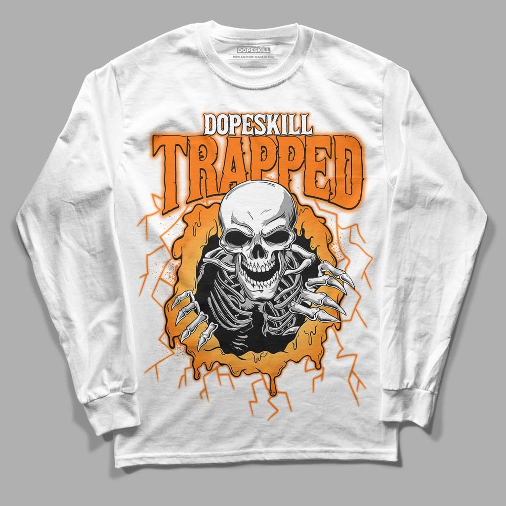 Dunk Low Magma Orange DopeSkill Long Sleeve T-Shirt Trapped Halloween Graphic