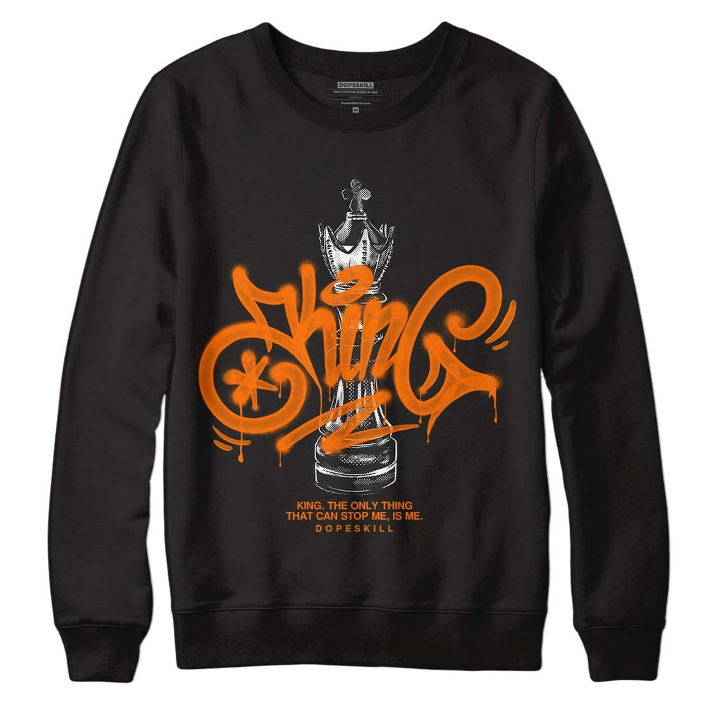 Dunk Low Magma Orange DopeSkill Sweatshirt King Chess Graphic