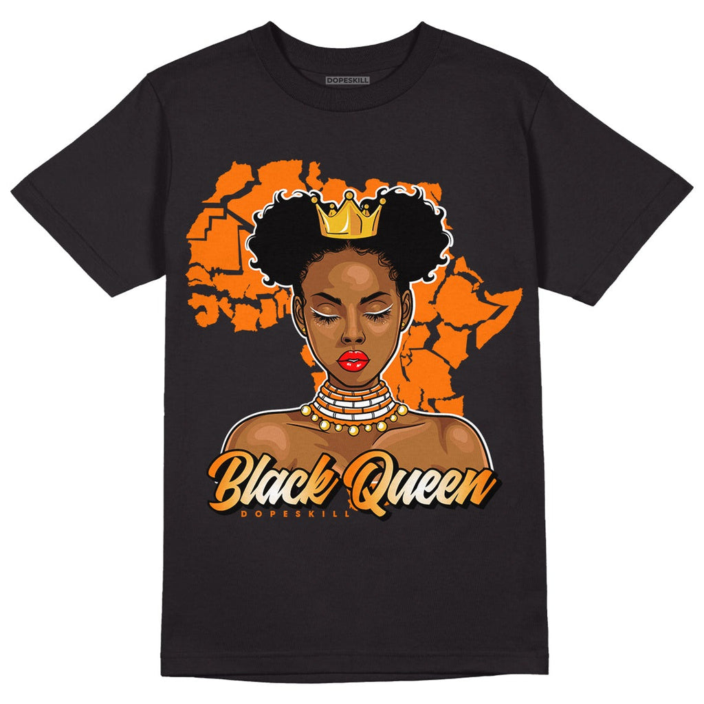 Dunk Low Magma Orange DopeSkill T-Shirt Black Queen Graphic