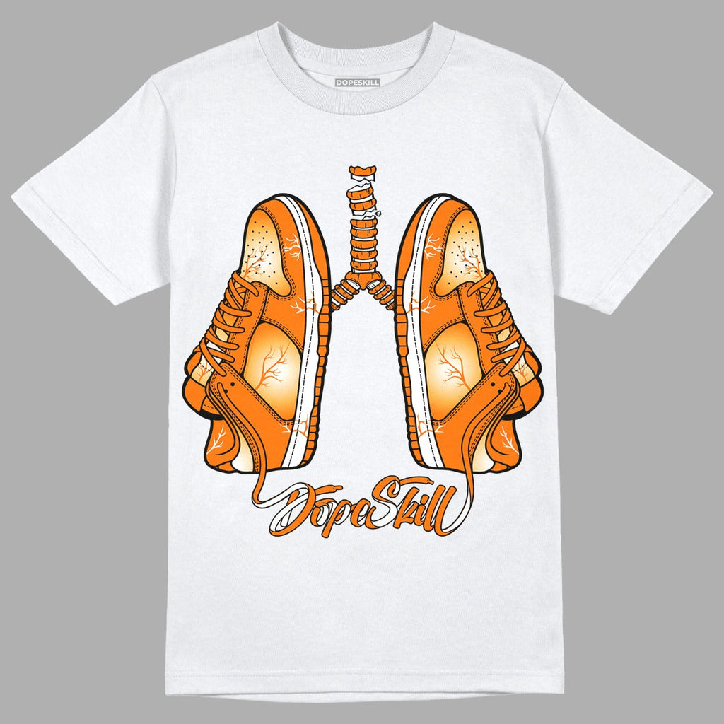 Dunk Low Magma Orange DopeSkill T-Shirt Breathe Graphic