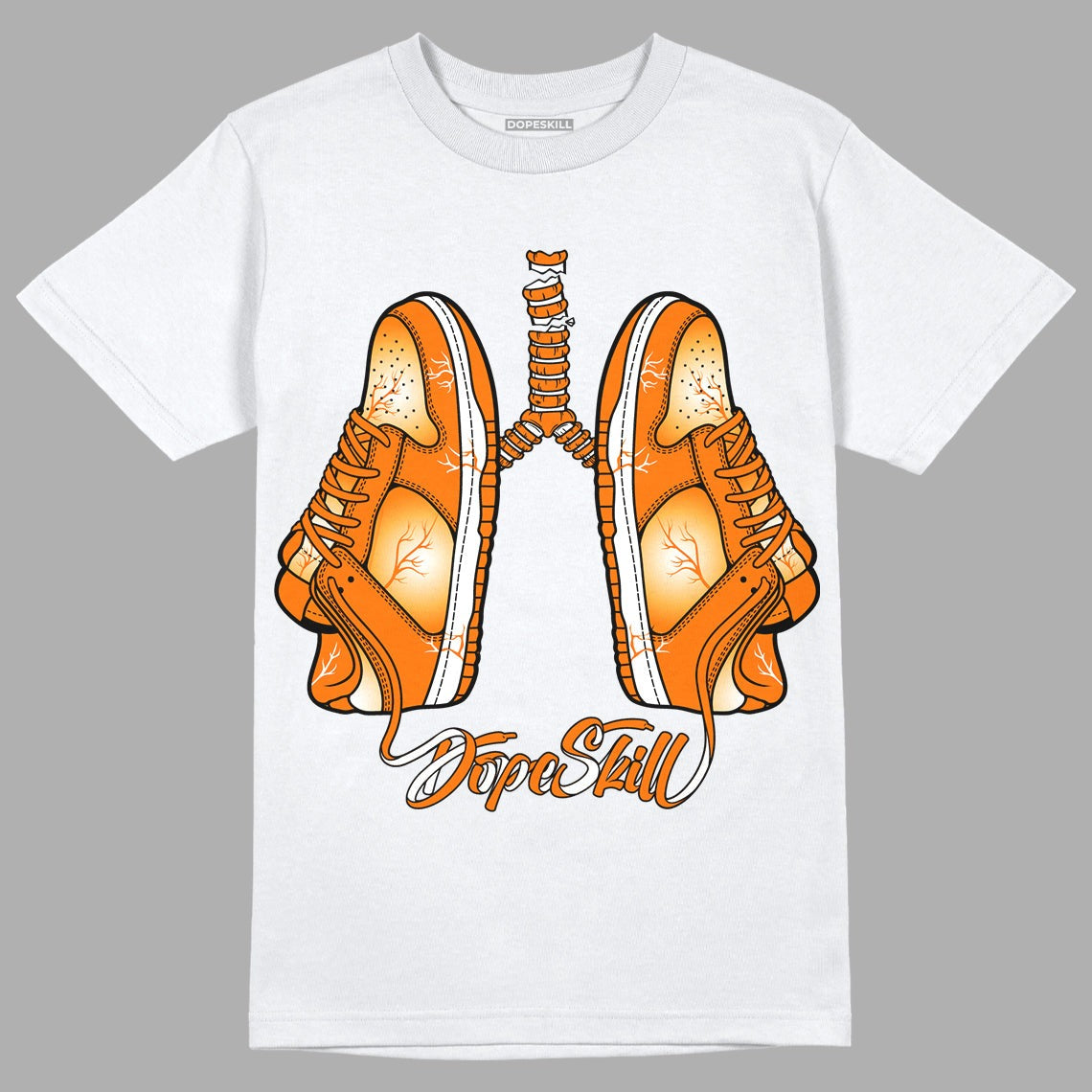 Dunk Low Magma Orange DopeSkill T-Shirt Breathe Graphic