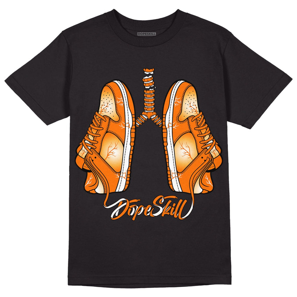 Dunk Low Magma Orange DopeSkill T-Shirt Breathe Graphic