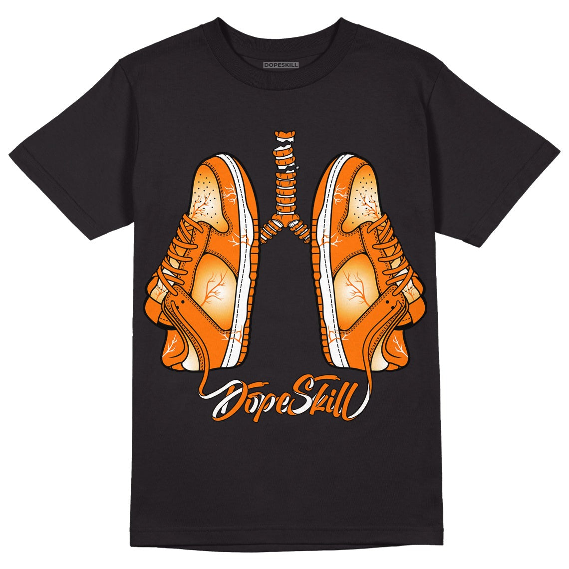Dunk Low Magma Orange DopeSkill T-Shirt Breathe Graphic