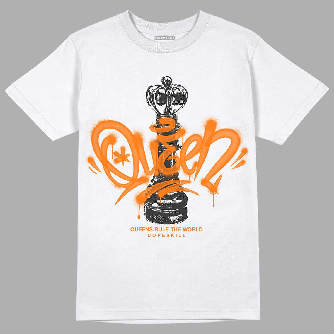 Dunk Low Magma Orange DopeSkill T-Shirt Queen Chess Graphic