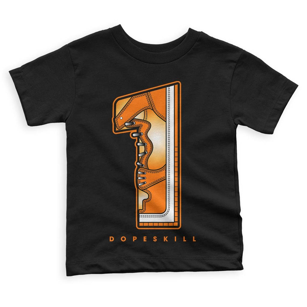 Dunk Low Magma Orange DopeSkill Toddler Kids T-shirt No.1 Graphic