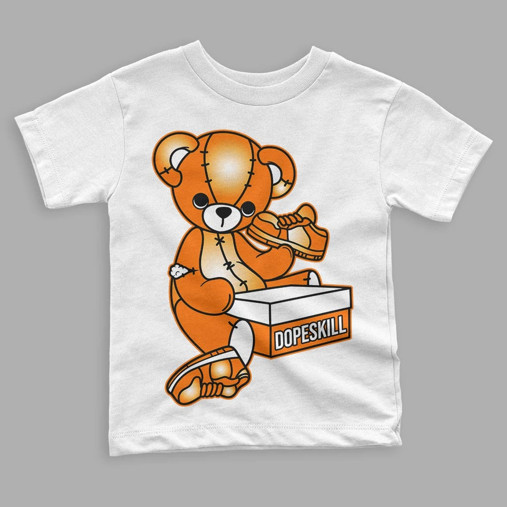 Dunk Low Magma Orange DopeSkill Toddler Kids T-shirt Sneakerhead BEAR Graphic