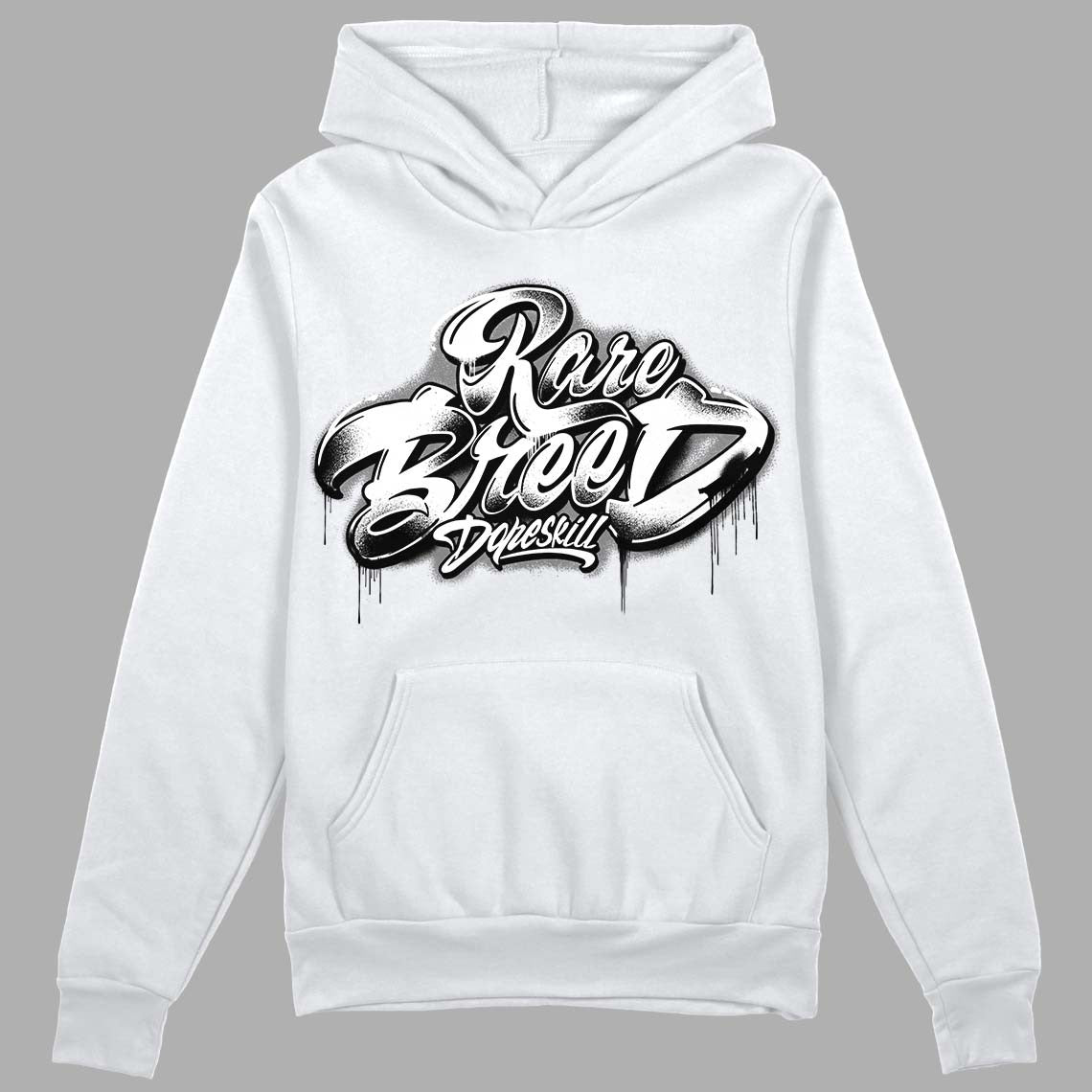 Dunk Low Panda White Black DopeSkill Hoodie Sweatshirt Rare Breed Type Graphic