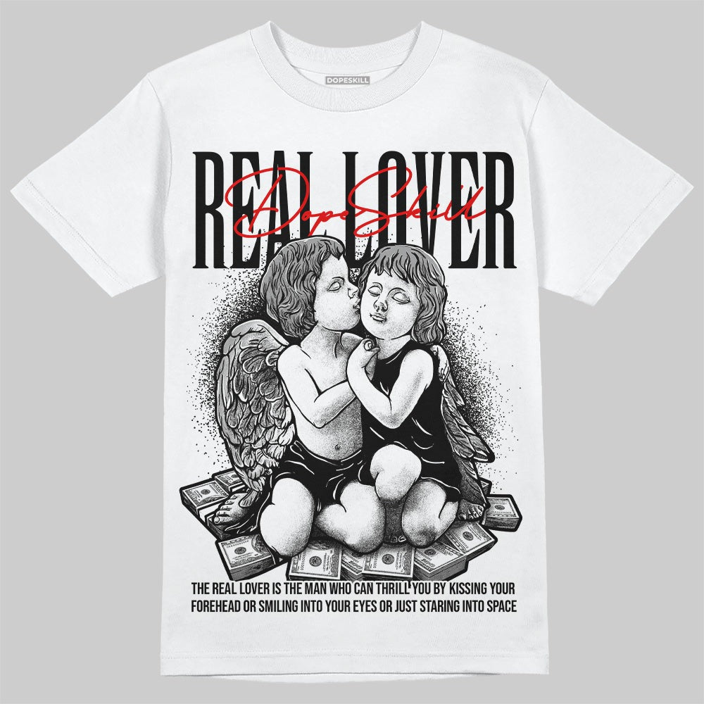 Dunk Low Panda White Black DopeSkill T-Shirt Real Lover Graphic
