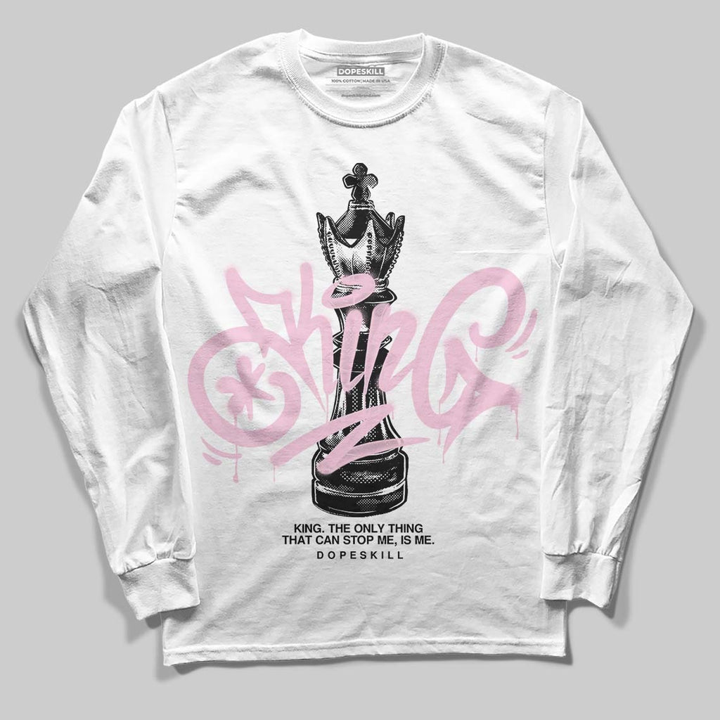 Dunk Low Pink Foam DopeSkill Long Sleeve T-Shirt King Chess Graphic