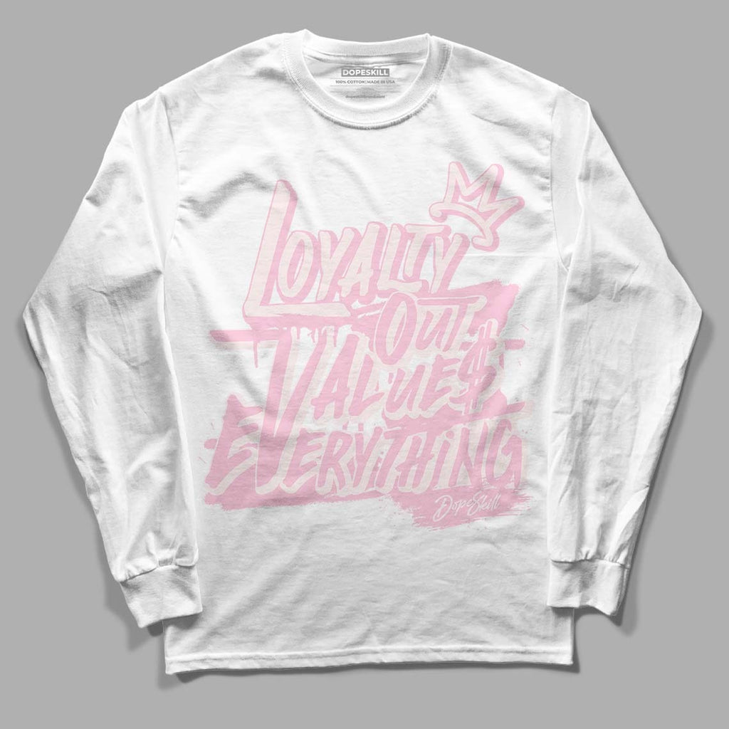 Dunk Low Pink Foam DopeSkill Long Sleeve T-Shirt LOVE Graphic