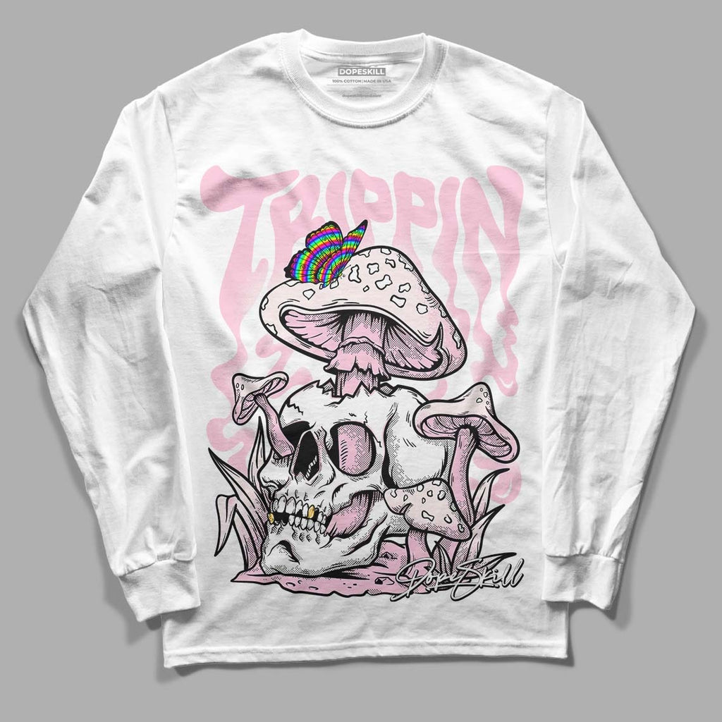 Dunk Low Pink Foam DopeSkill Long Sleeve T-Shirt Trippin Graphic