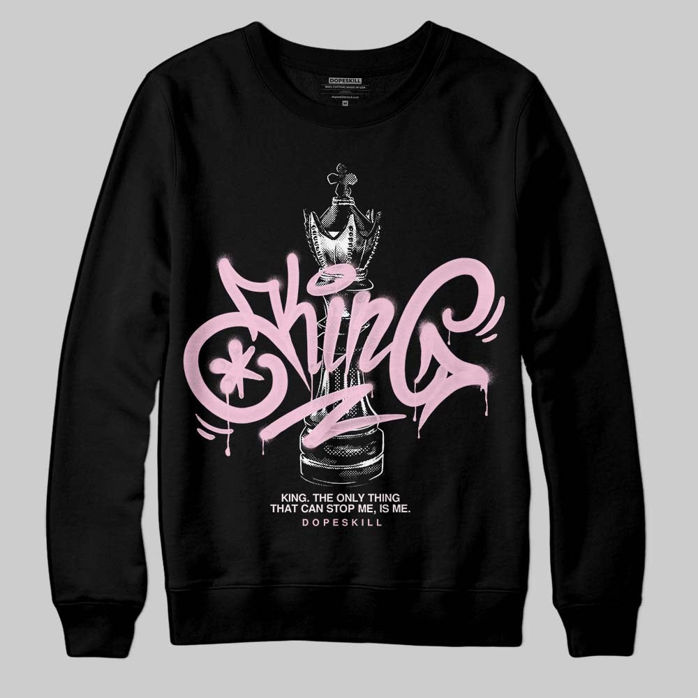 Dunk Low Pink Foam DopeSkill Sweatshirt King Chess Graphic