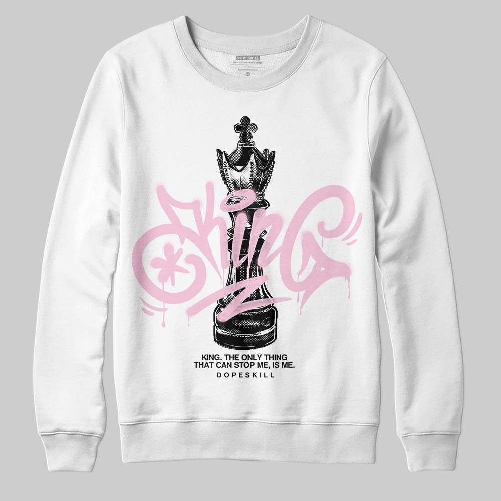 Dunk Low Pink Foam DopeSkill Sweatshirt King Chess Graphic