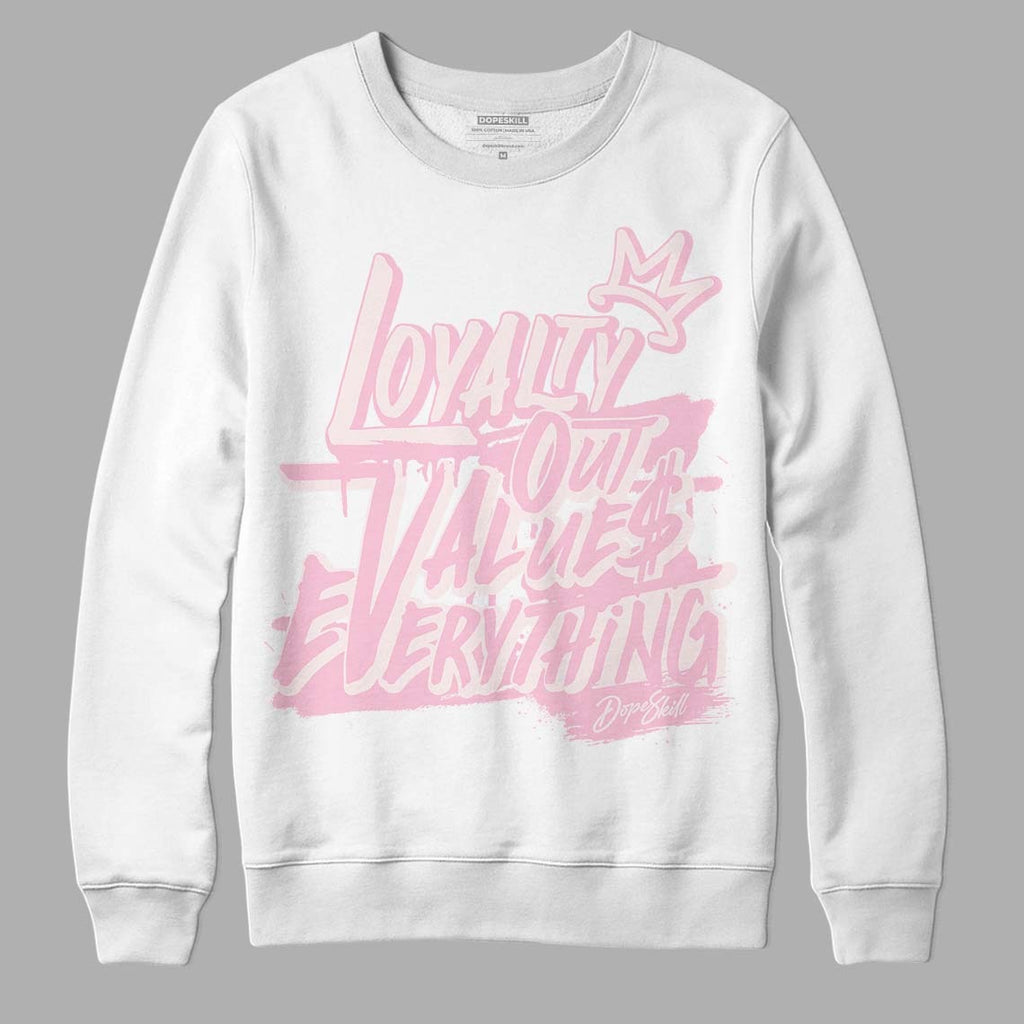 Dunk Low Pink Foam DopeSkill Sweatshirt LOVE Graphic