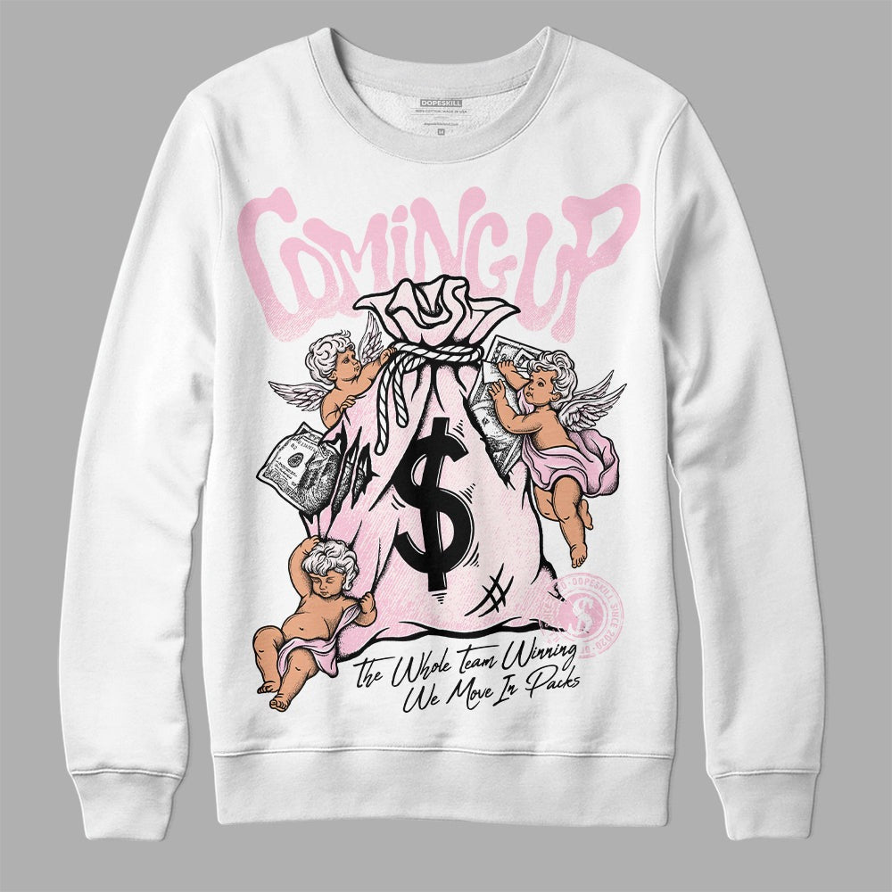 Dunk Low Pink Foam DopeSkill Sweatshirt Money Bag Coming Up Graphic