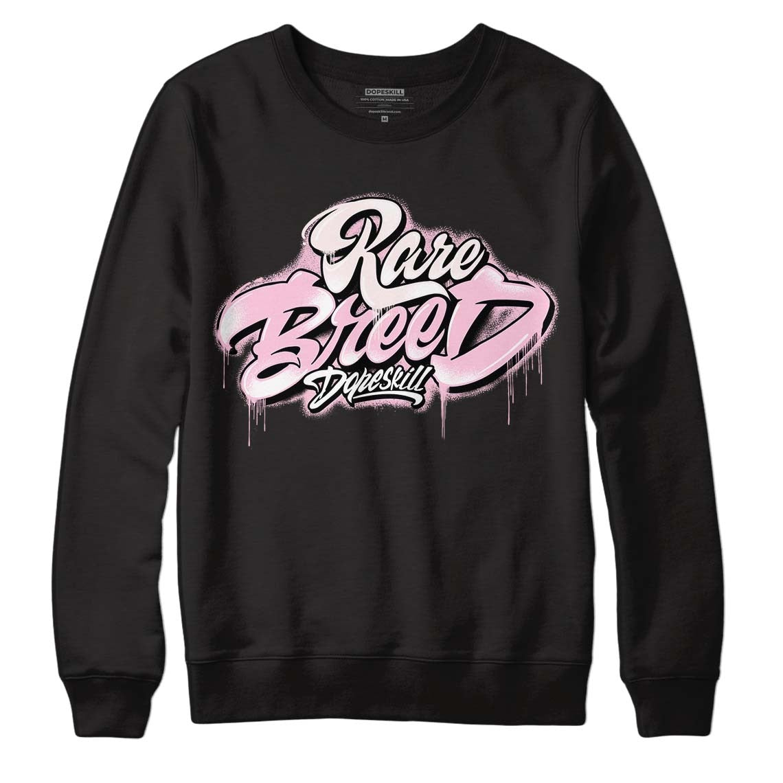 Dunk Low Pink Foam DopeSkill Sweatshirt Rare Breed Type Graphic