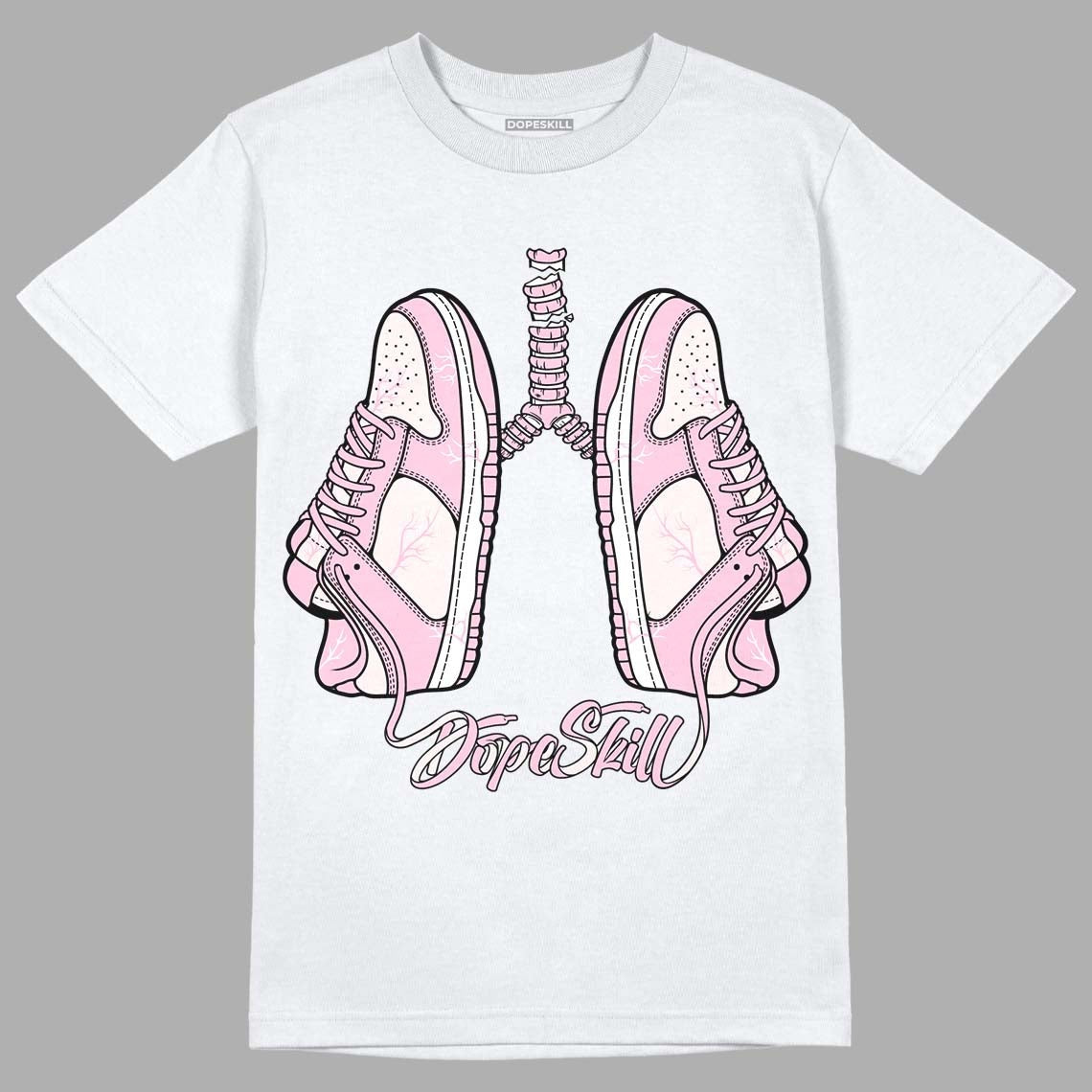 Dunk Low Pink Foam DopeSkill T-Shirt Breathe Graphic