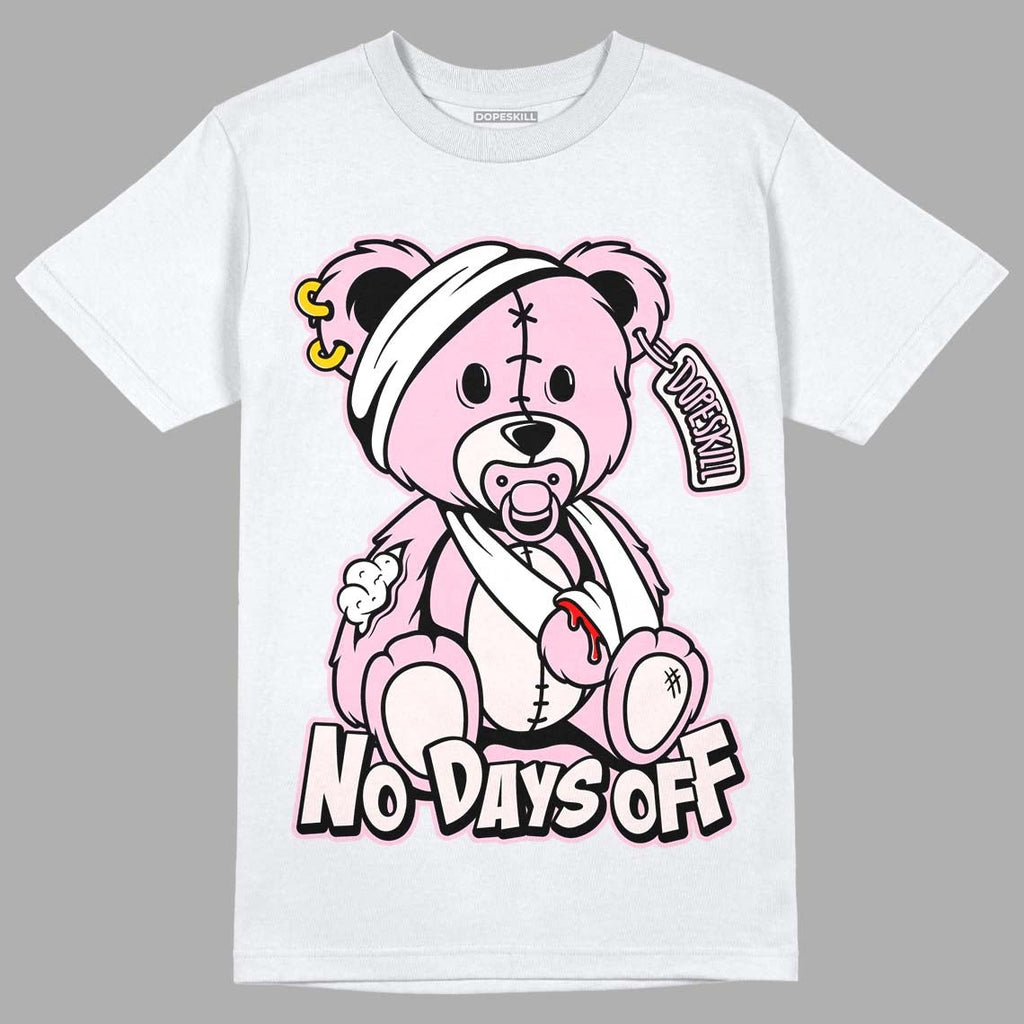 Dunk Low Pink Foam DopeSkill T-Shirt Hurt Bear Graphic