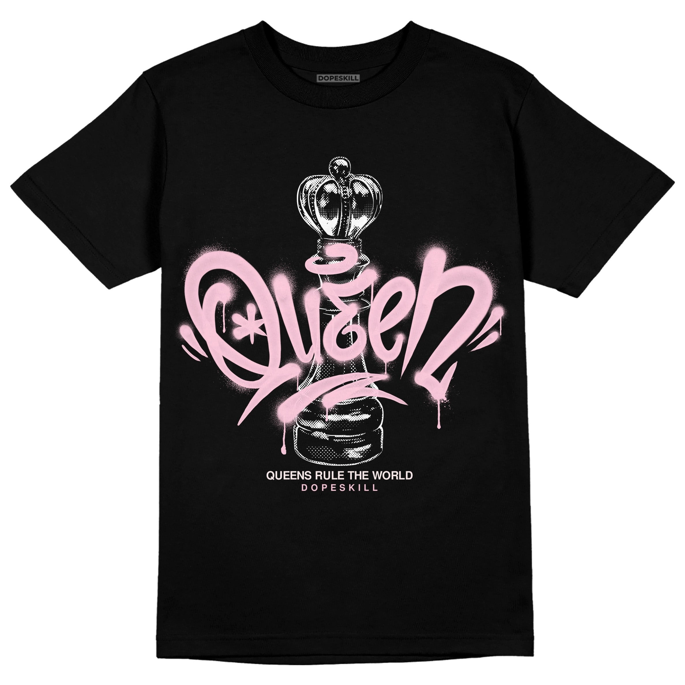Dunk Low Pink Foam DopeSkill T-Shirt Queen Chess Graphic