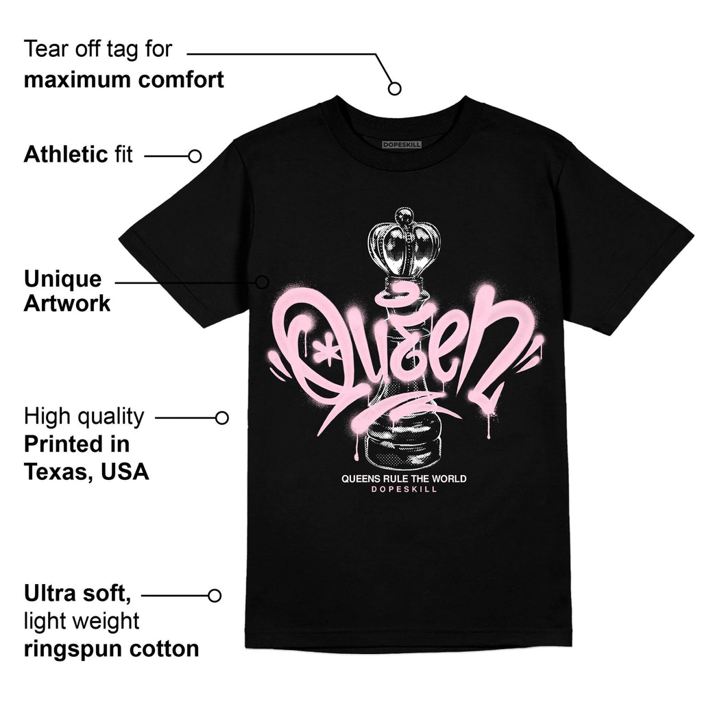 Dunk Low Pink Foam DopeSkill T-Shirt Queen Chess Graphic