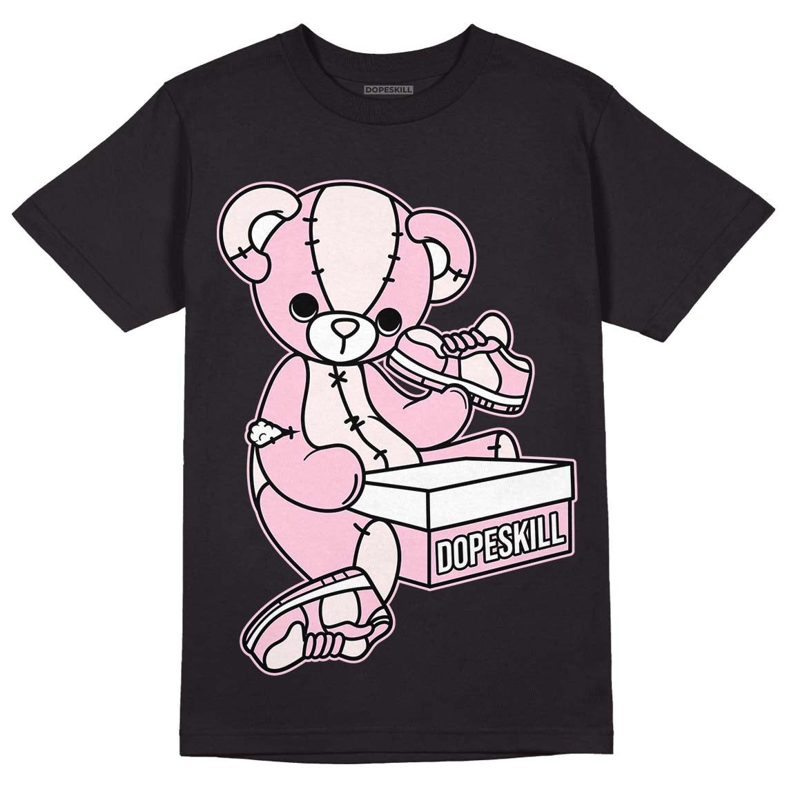 Dunk Low Pink Foam DopeSkill T-Shirt Sneakerhead BEAR Graphic