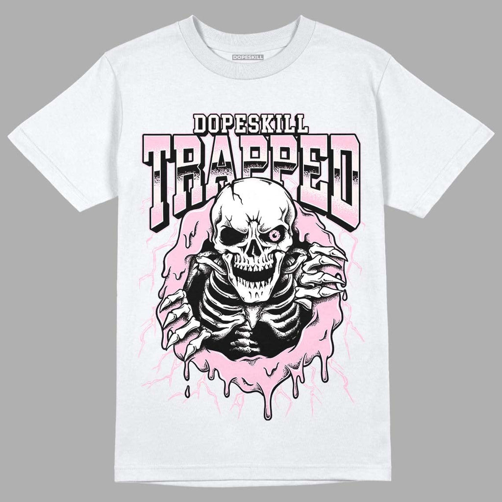 Dunk Low Pink Foam DopeSkill T-Shirt Trapped Halloween Graphic
