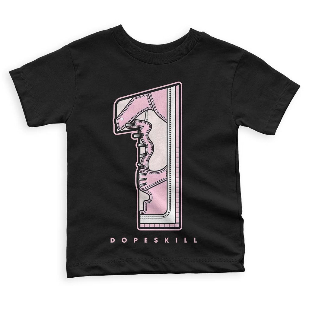 Dunk Low Pink Foam DopeSkill Toddler Kids T-shirt No.1 Graphic