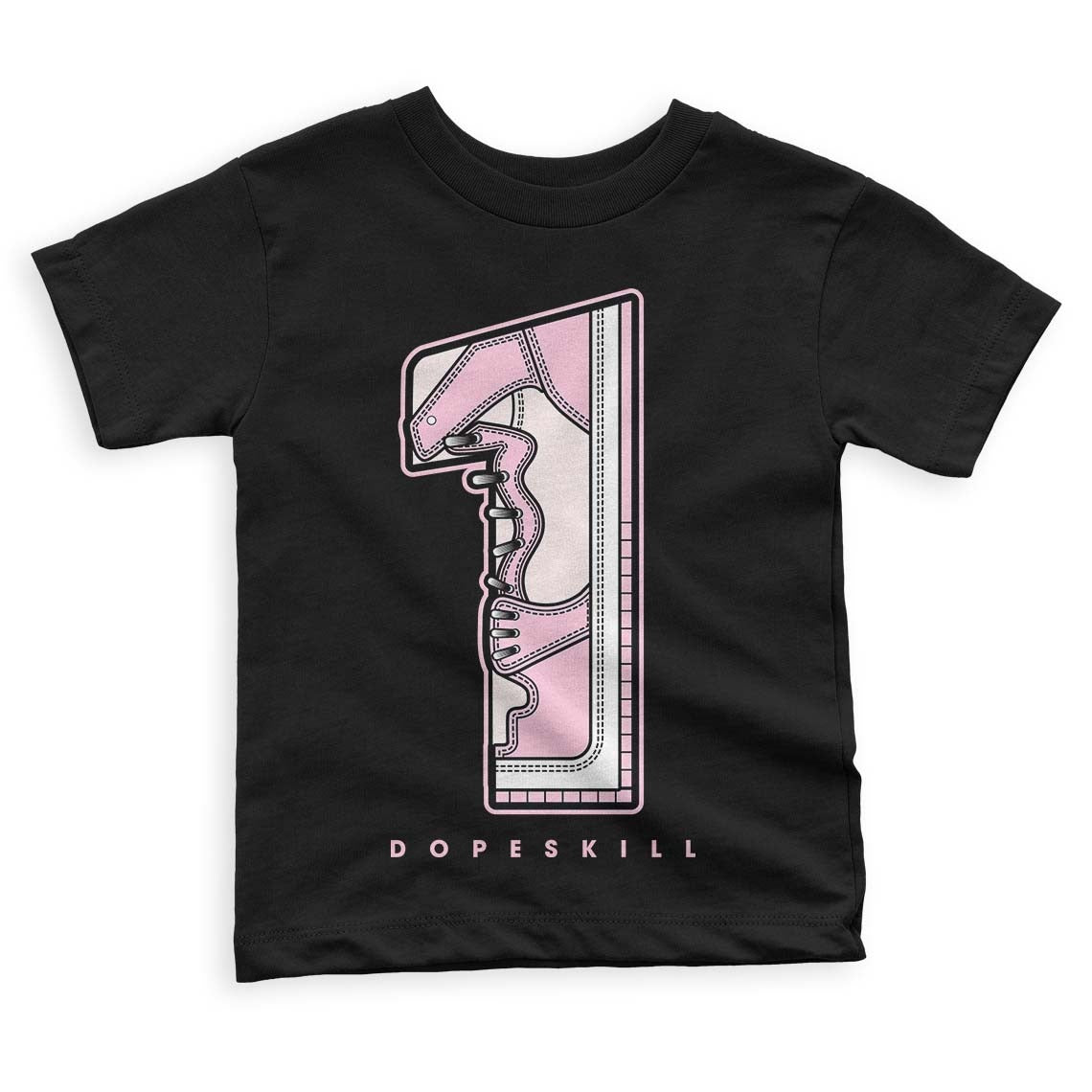 Dunk Low Pink Foam DopeSkill Toddler Kids T-shirt No.1 Graphic