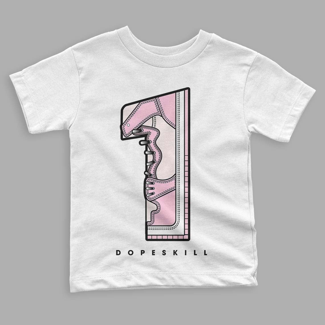 Dunk Low Pink Foam DopeSkill Toddler Kids T-shirt No.1 Graphic