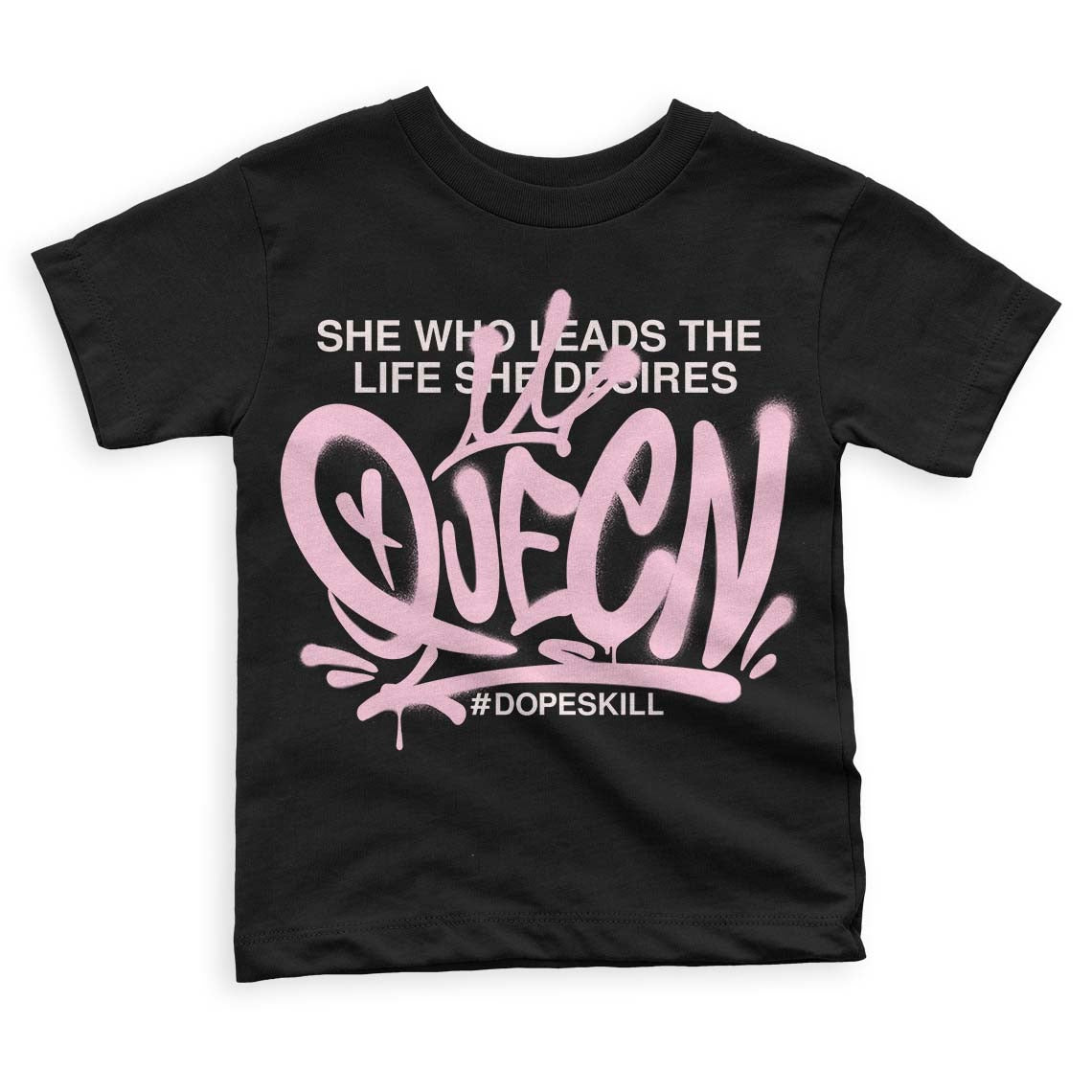 Dunk Low Pink Foam DopeSkill Toddler Kids T-shirt Queen Graphic