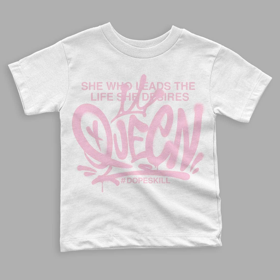 Dunk Low Pink Foam DopeSkill Toddler Kids T-shirt Queen Graphic