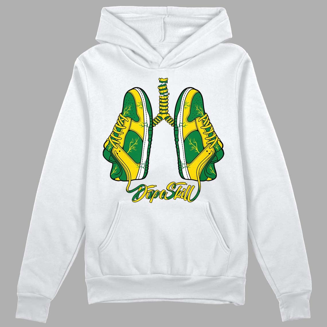 Dunk Low Reverse Brazil DopeSkill Hoodie Sweatshirt Breathe Graphic