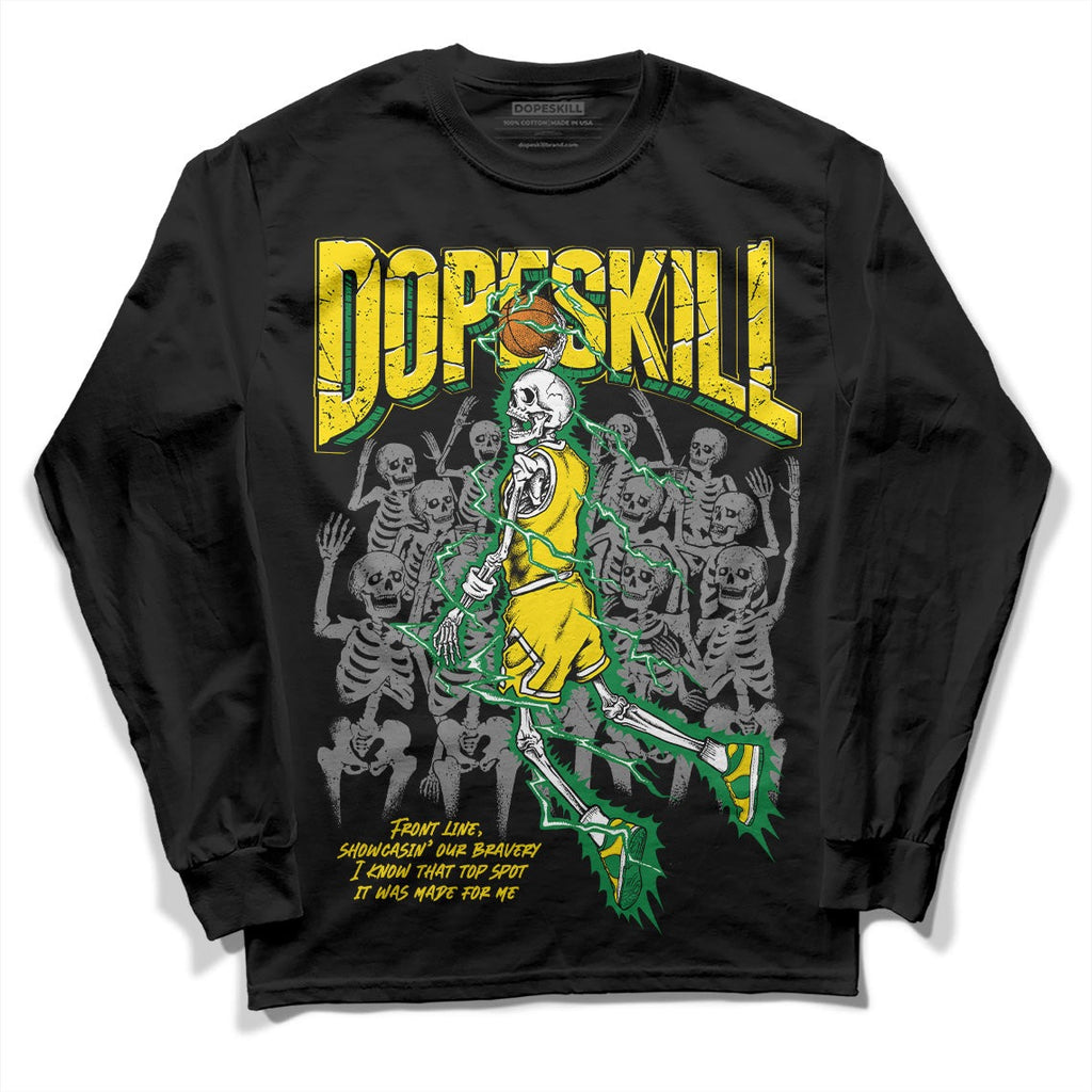 Dunk Low Reverse Brazil DopeSkill Long Sleeve T-Shirt Thunder Dunk Graphic