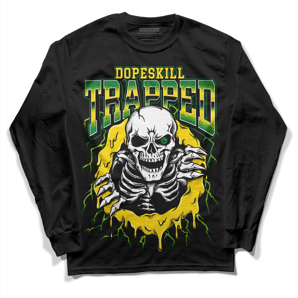 Dunk Low Reverse Brazil DopeSkill Long Sleeve T-Shirt Trapped Halloween Graphic