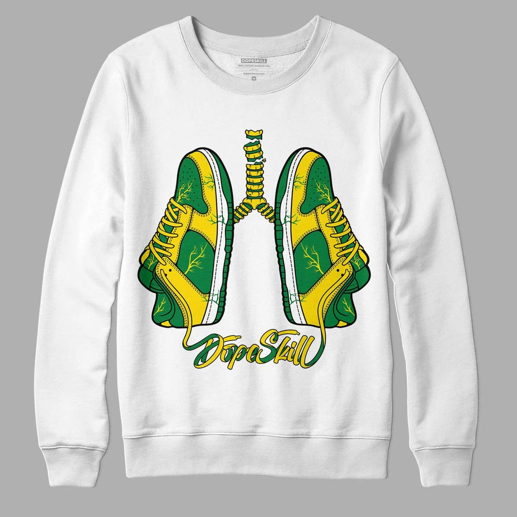 Dunk Low Reverse Brazil DopeSkill Sweatshirt Breathe Graphic