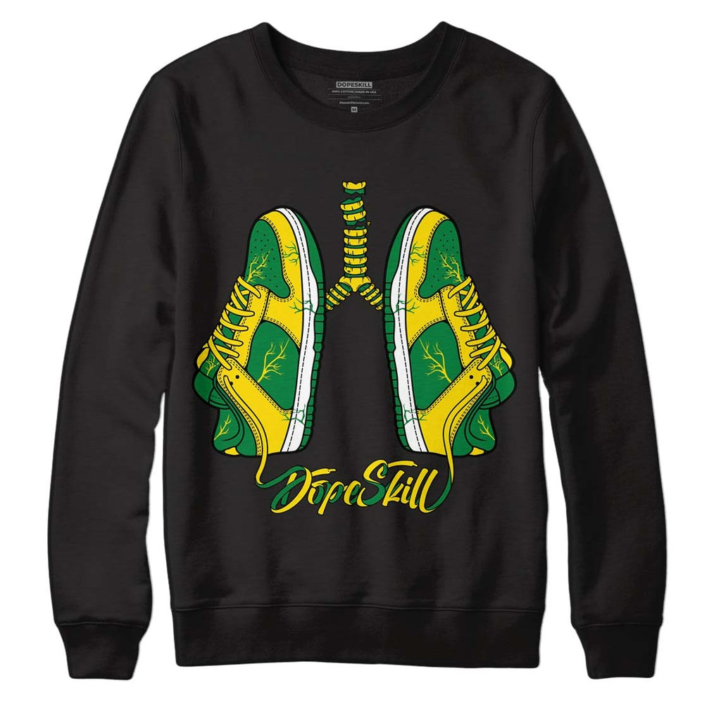 Dunk Low Reverse Brazil DopeSkill Sweatshirt Breathe Graphic