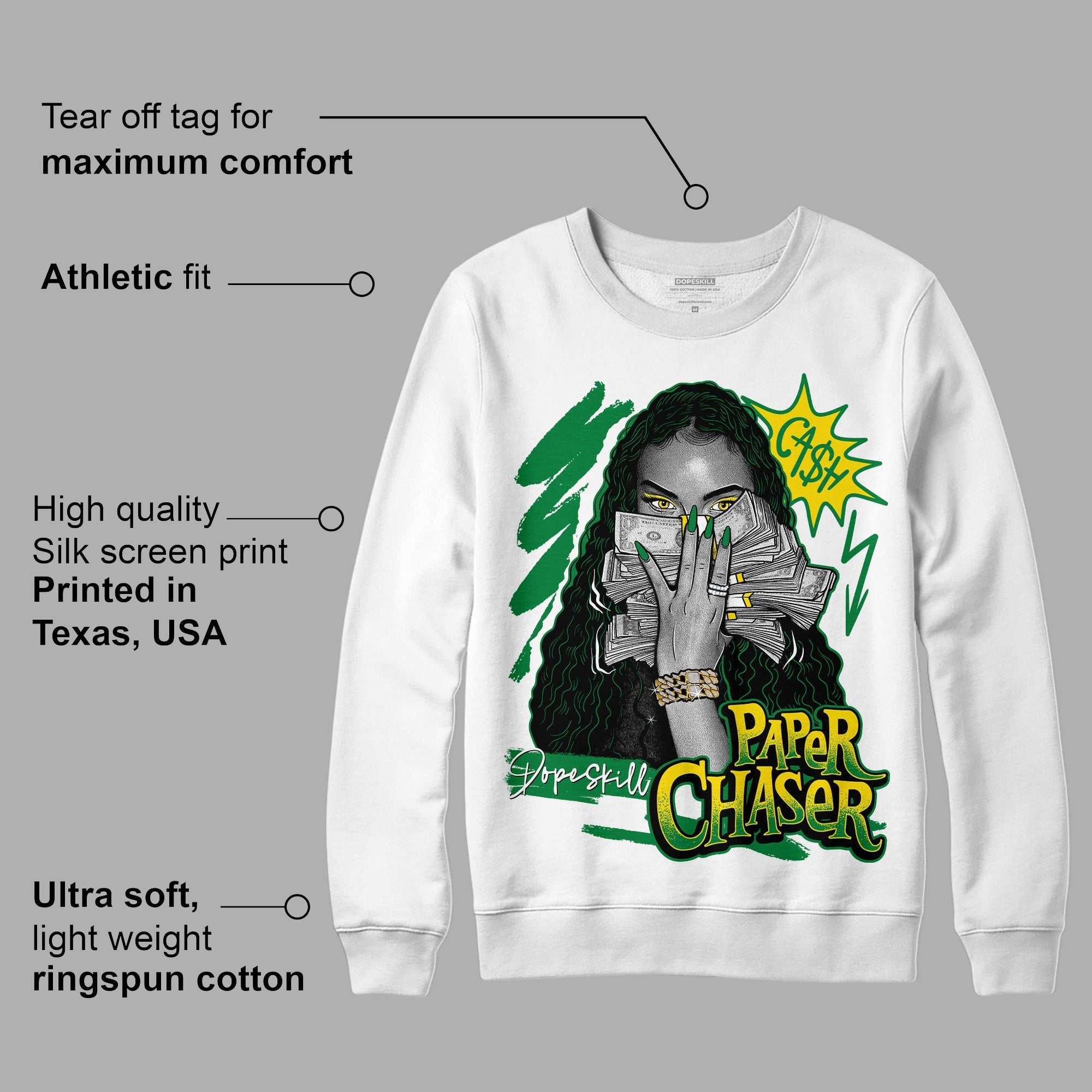 Dunk Low Reverse Brazil DopeSkill Sweatshirt NPC Graphic