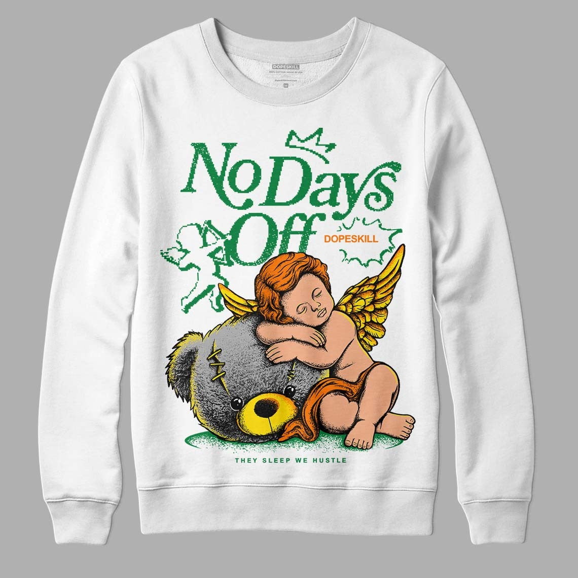 Dunk Low Reverse Brazil DopeSkill Sweatshirt New No Days Off Graphic