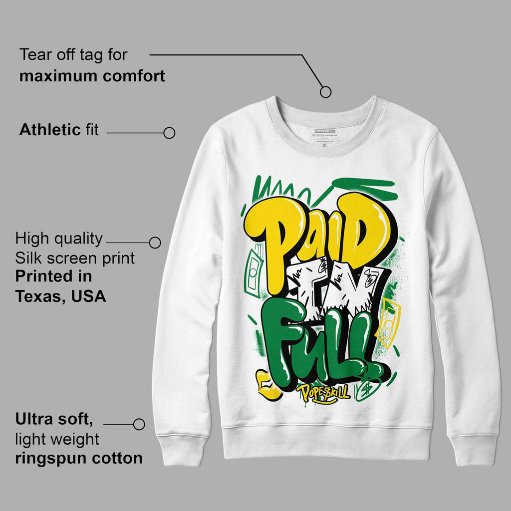 Dunk Low Reverse Brazil DopeSkill Sweatshirt New Paid In Full Graphic