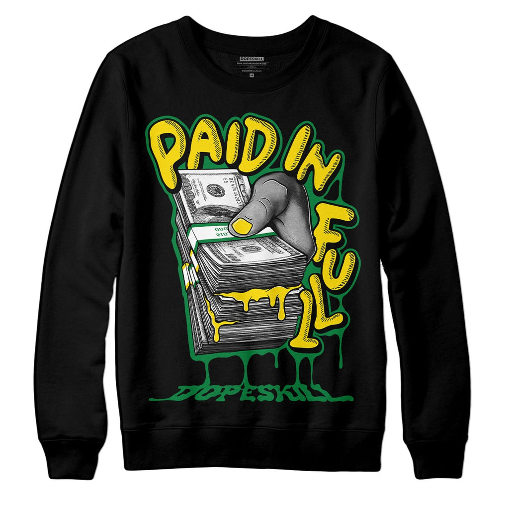 Dunk Low Reverse Brazil DopeSkill Sweatshirt Paid In Full Graphic