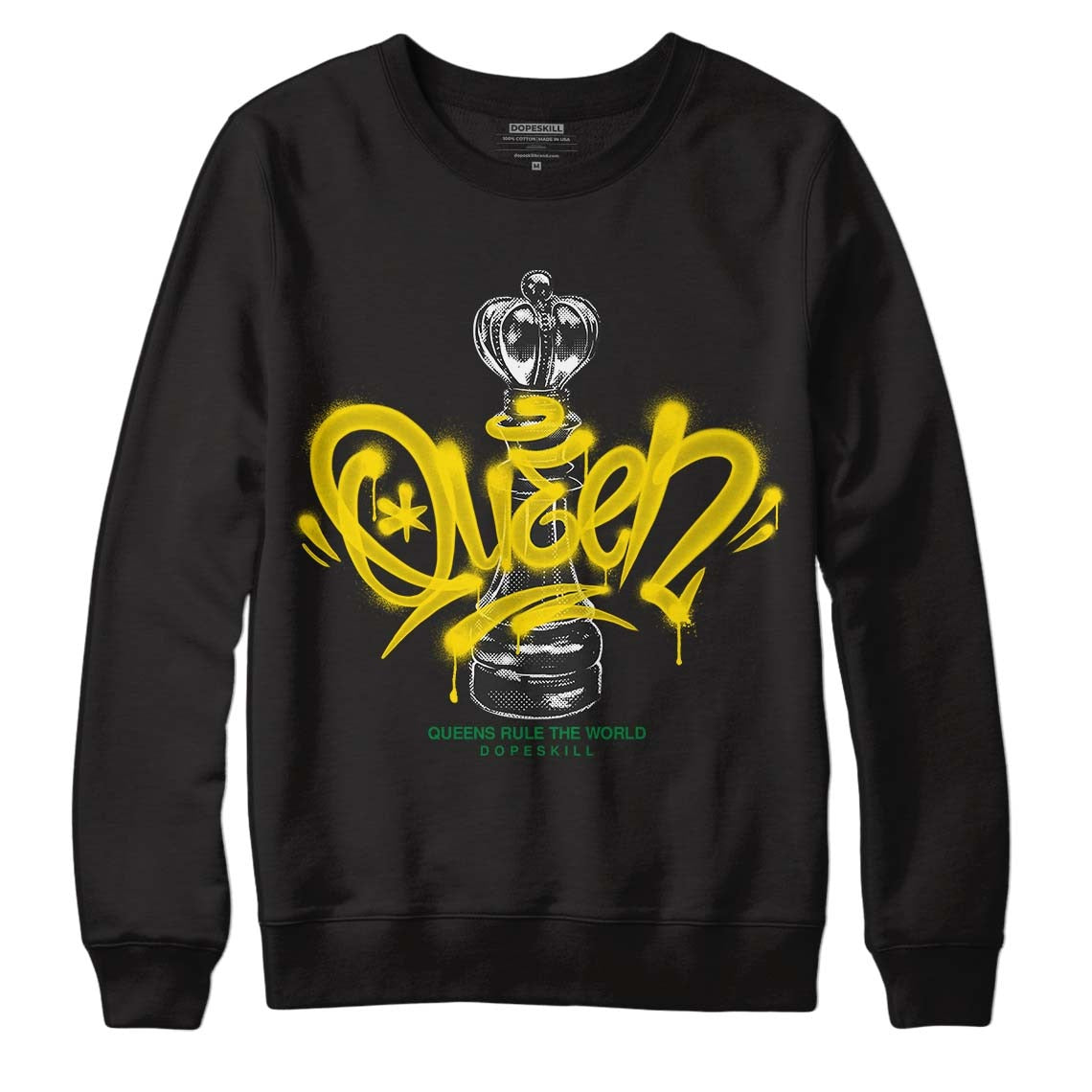 Dunk Low Reverse Brazil DopeSkill Sweatshirt Queen Chess Graphic