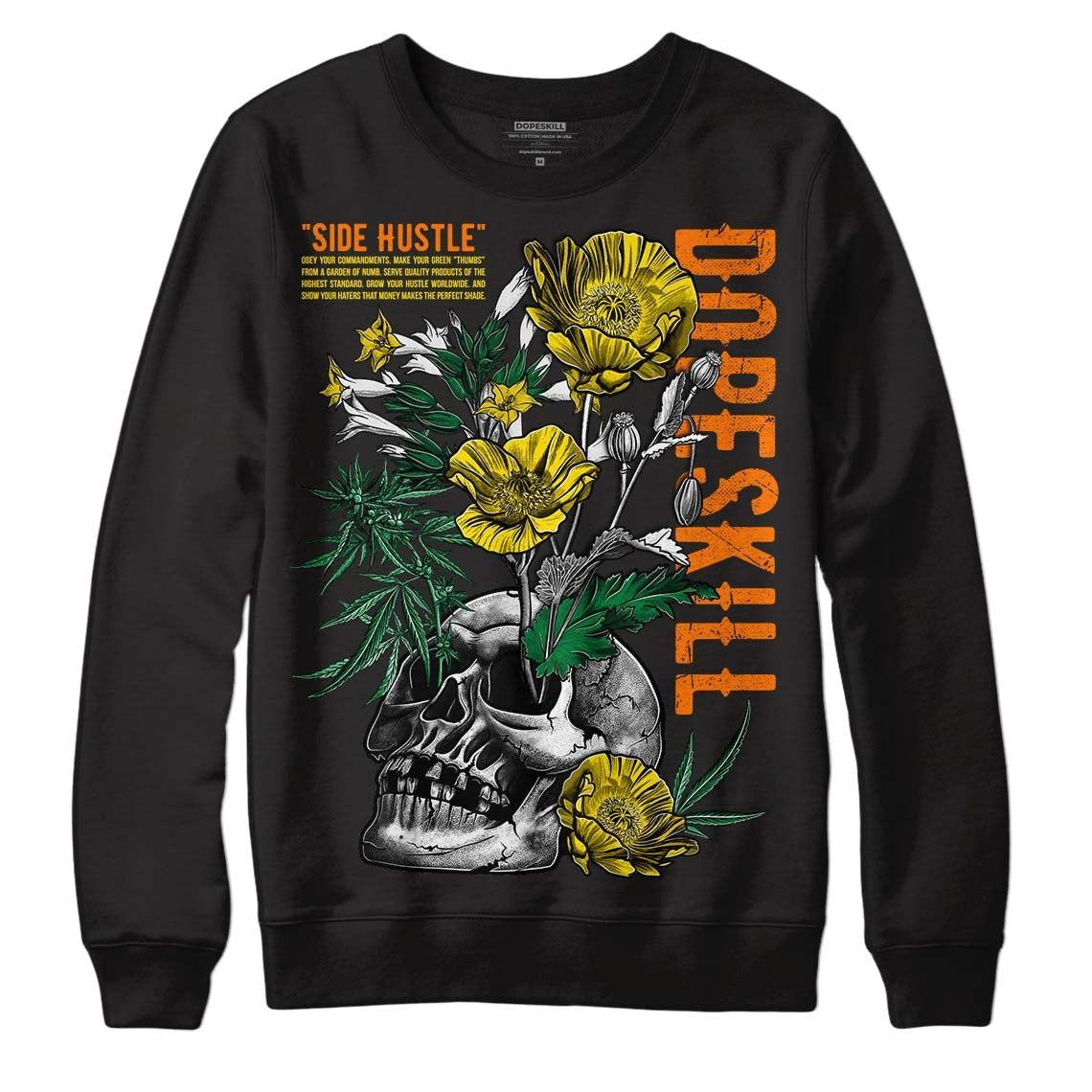 Dunk Low Reverse Brazil DopeSkill Sweatshirt Side Hustle Graphic