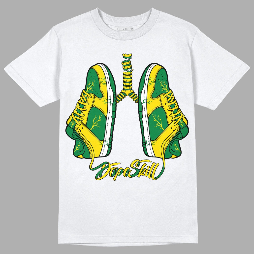 Dunk Low Reverse Brazil DopeSkill T-Shirt Breathe Graphic