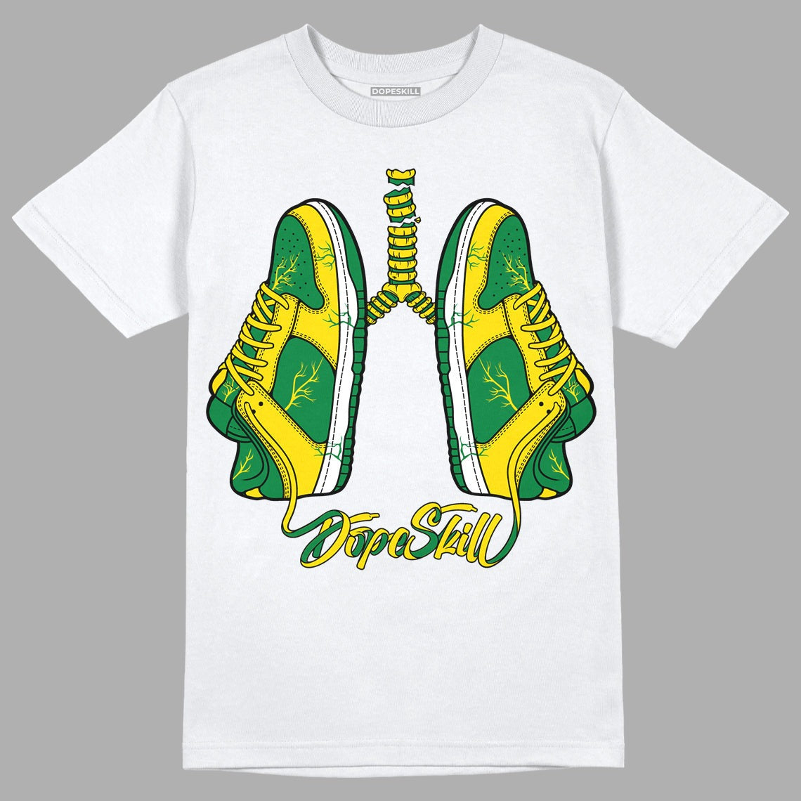 Dunk Low Reverse Brazil DopeSkill T-Shirt Breathe Graphic