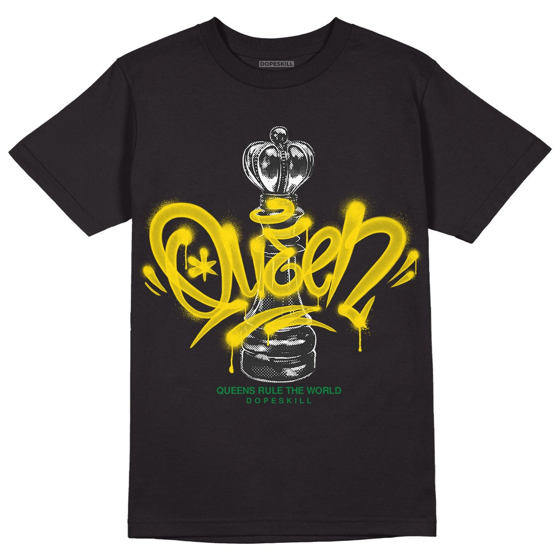 Dunk Low Reverse Brazil DopeSkill T-Shirt Queen Chess Graphic