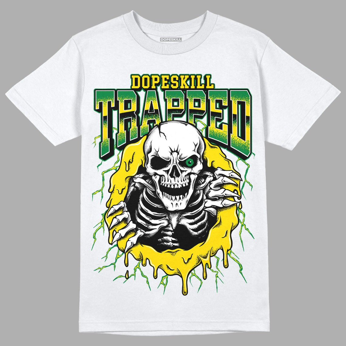 Dunk Low Reverse Brazil DopeSkill T-Shirt Trapped Halloween Graphic