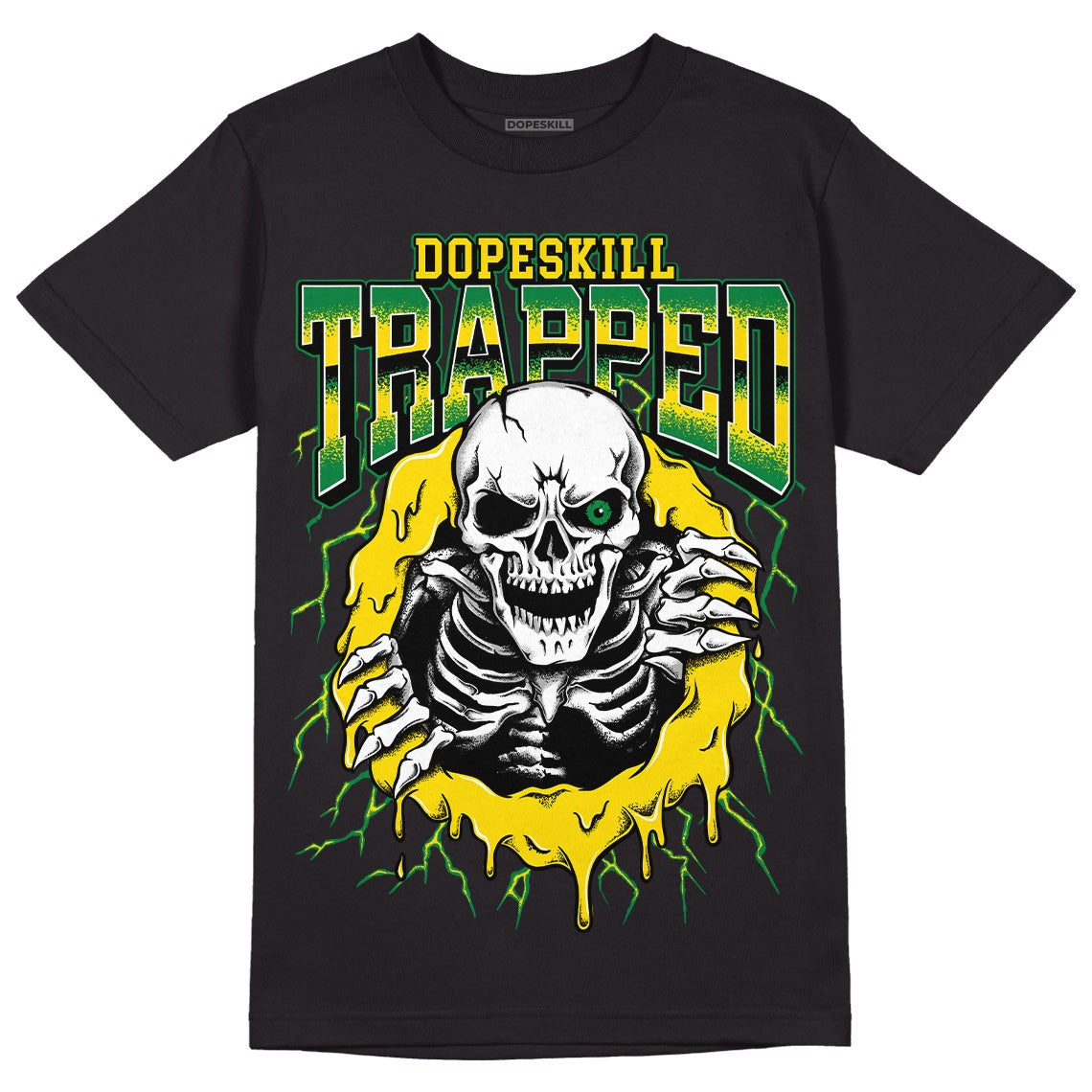 Dunk Low Reverse Brazil DopeSkill T-Shirt Trapped Halloween Graphic