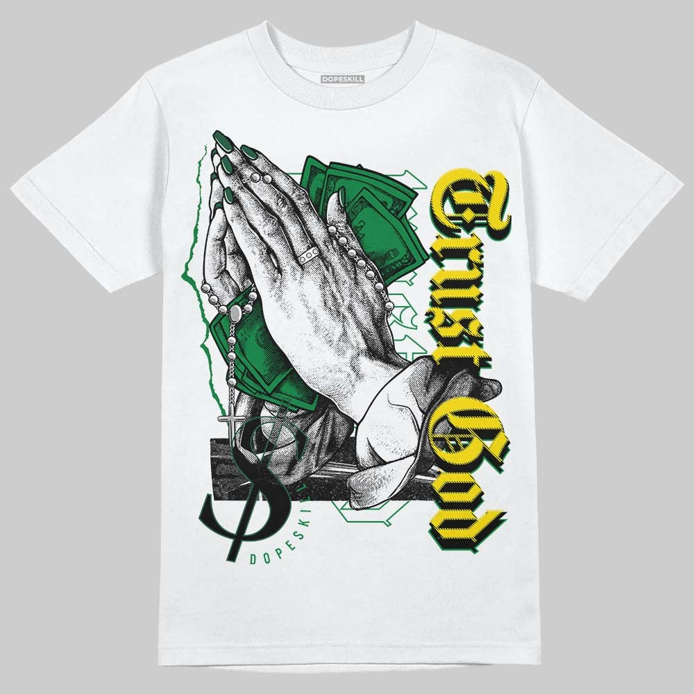 Dunk Low Reverse Brazil DopeSkill T-Shirt Trust God Graphic